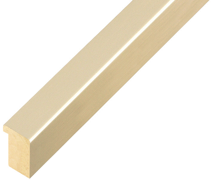 Moulding ayous, width 15mm height 20 - Platinum