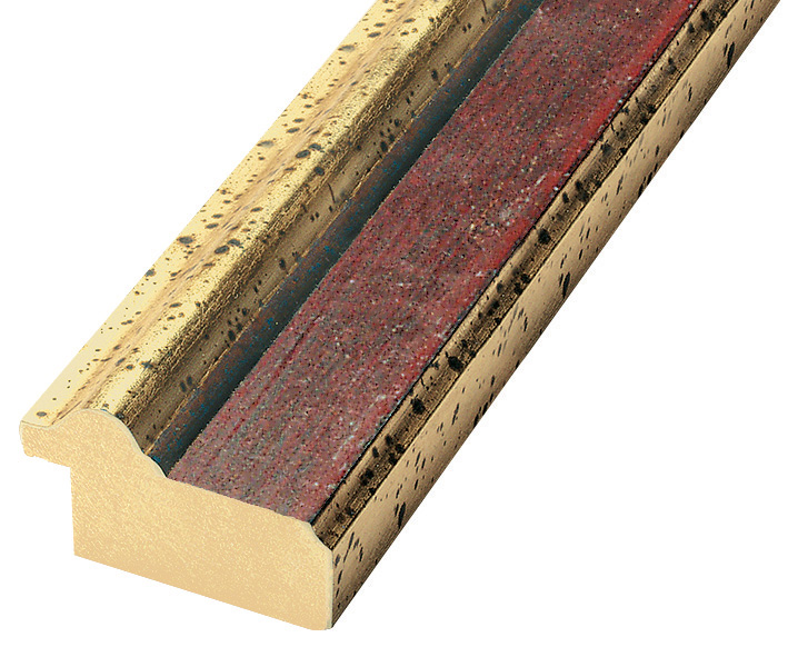 Straight sample of moulding 364ROSSO