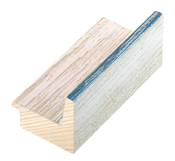 Straight sample of moulding 587BLU