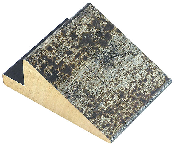 Moulding ayous L shape, width 94mm - Silver