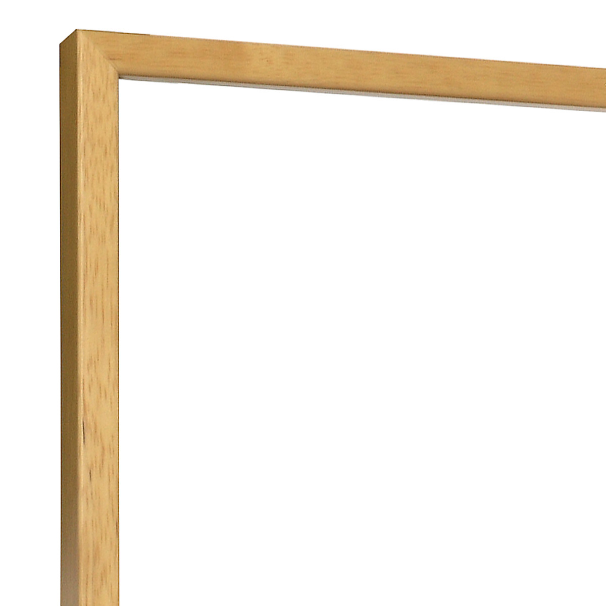 Asta in ayous piatta - Larghezza 10mm Altezza 13 - Legno naturale - Angolo