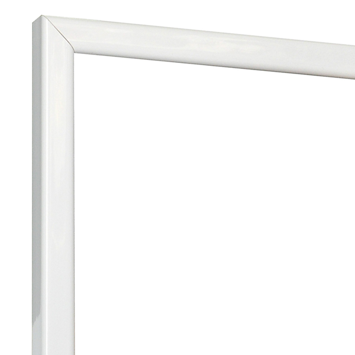 Asta pino giuntato - Larghezza 14mm Altezza 14 - Bianco lucido - Angolo