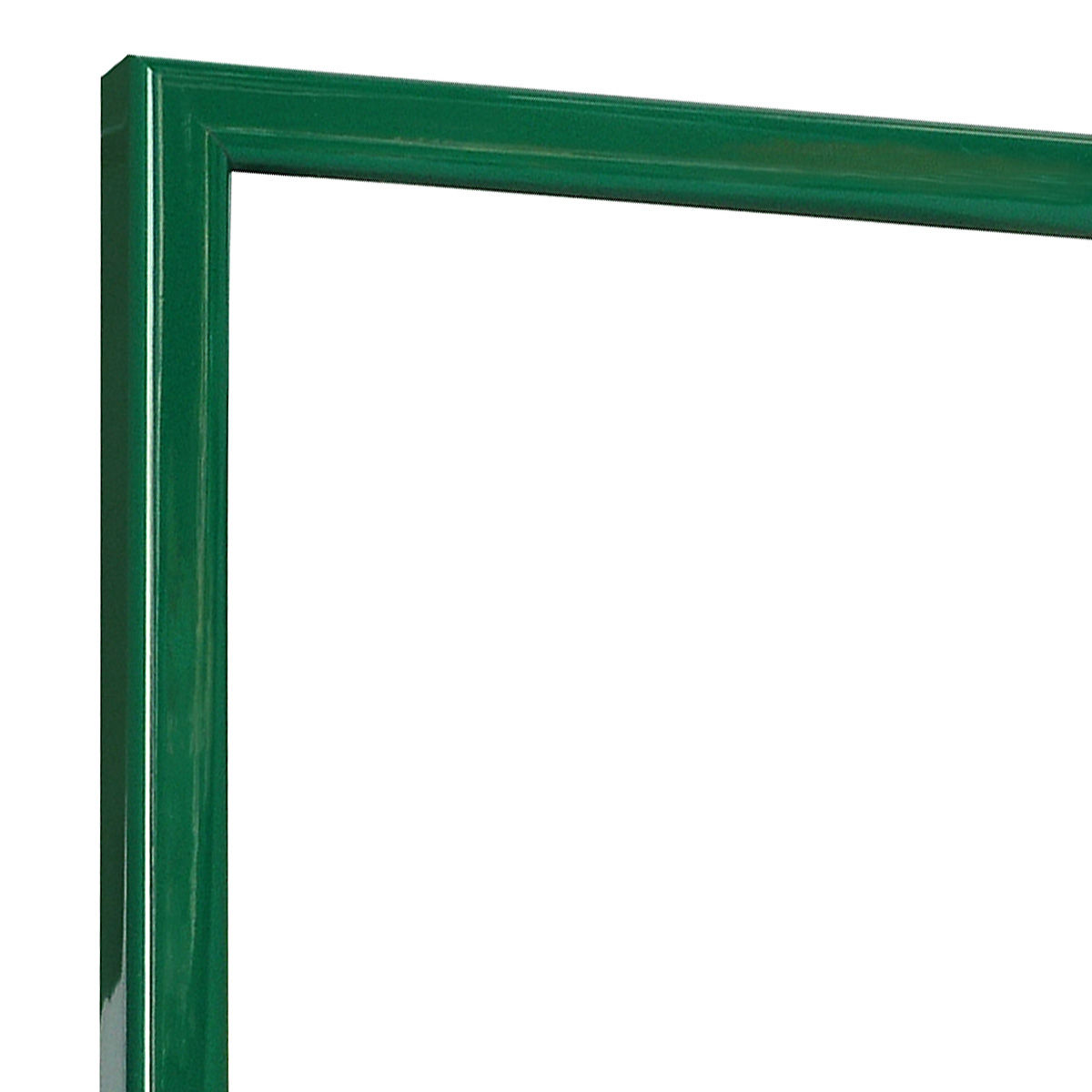 Asta pino giuntato - Larghezza 14mm Altezza 14 - Verde lucido - Angolo