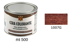 Cera solida ml 500 - Mogano