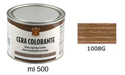 Cera solida 500ml Noce