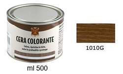 Cera solida 500 ml - Noce scuro