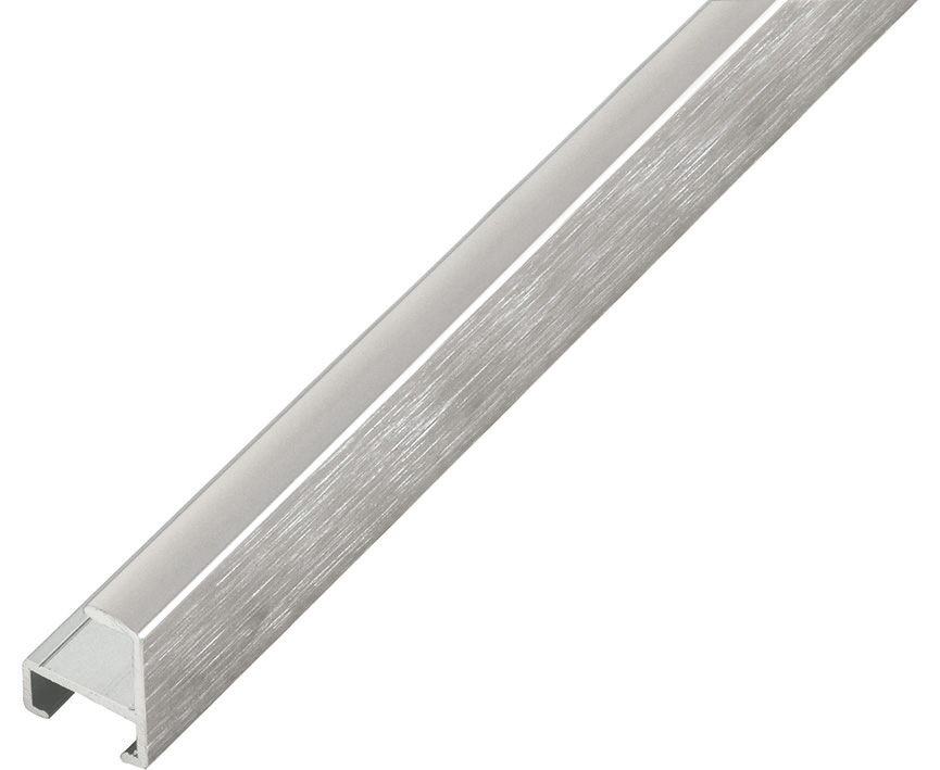 Asta alluminio serie 11 - Argento lucido - 130003
