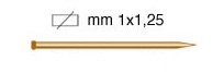 Gruppini con testa per pistole pneumatiche mm 20 - Conf.7000