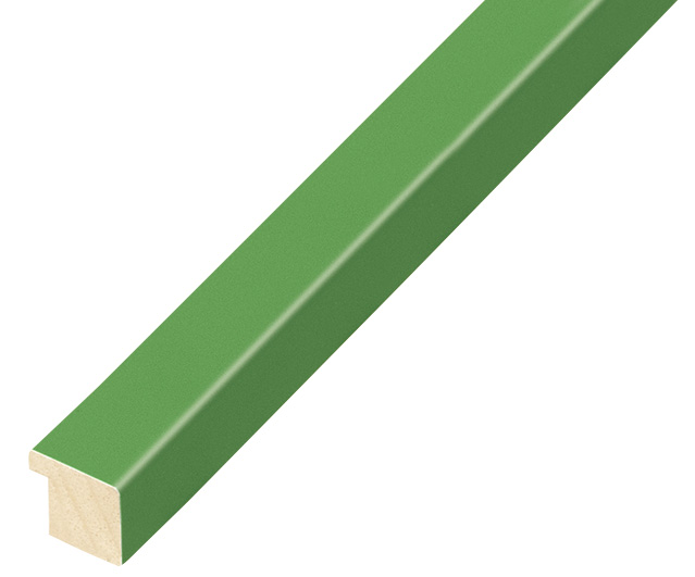 Moulding ayous width 15mm height 14 - green