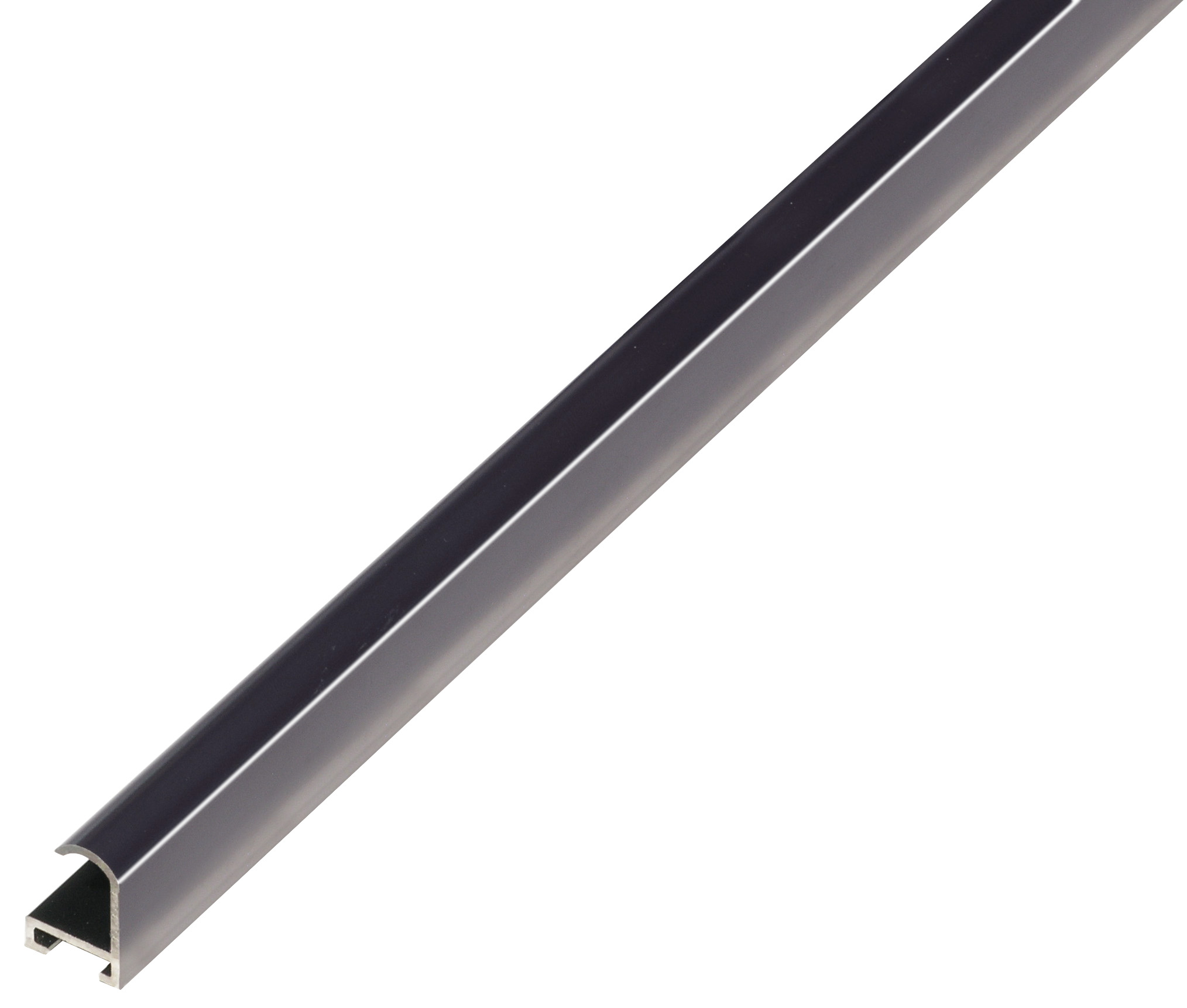 Asta alluminio serie 13 tonda peltro satinato - 2025