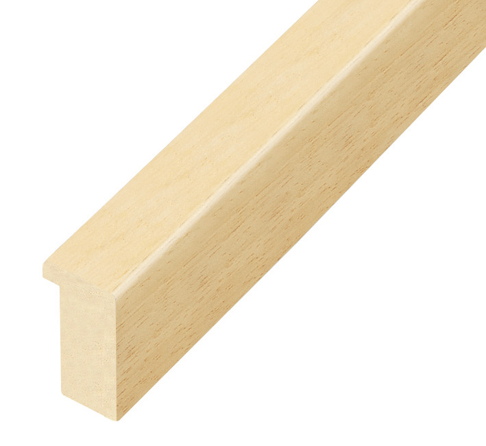 Moulding ayous, width 20mm, height 32mm, bare timber