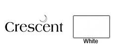 Cartoni Museum Crescent - spessore mm 1,5 - cm 81x101 - White