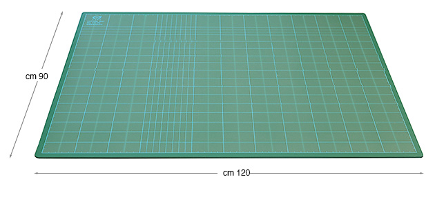 Supporto di taglio verde - cm 90x120