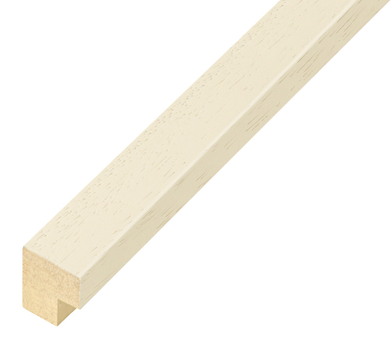 Moulding ayous, width 20mm height 20 - Cream