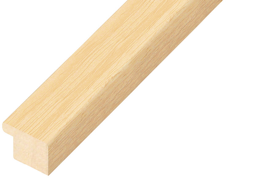 Asta grezza in tiglio - Larghezza 25mm - Altezza 20 - 2520T