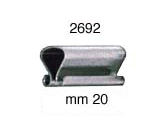 Molle a pressione mm 20 per pannelli vetro - confez.500