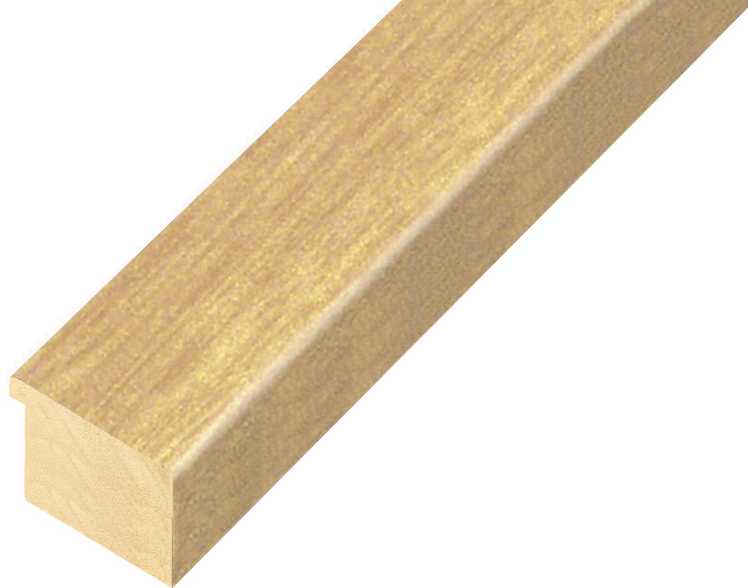 Moulding ayous, width 30mm height 20 - Natural
