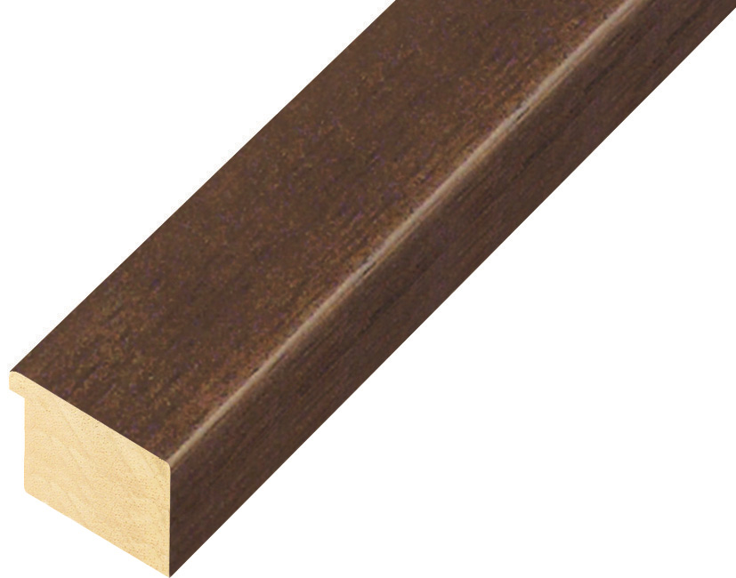Moulding ayous, width 30mm height 20 - Walnut