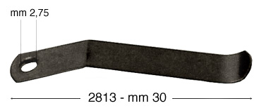 Molle per telaio in acciaio oleato mm 30 - conf. 1000