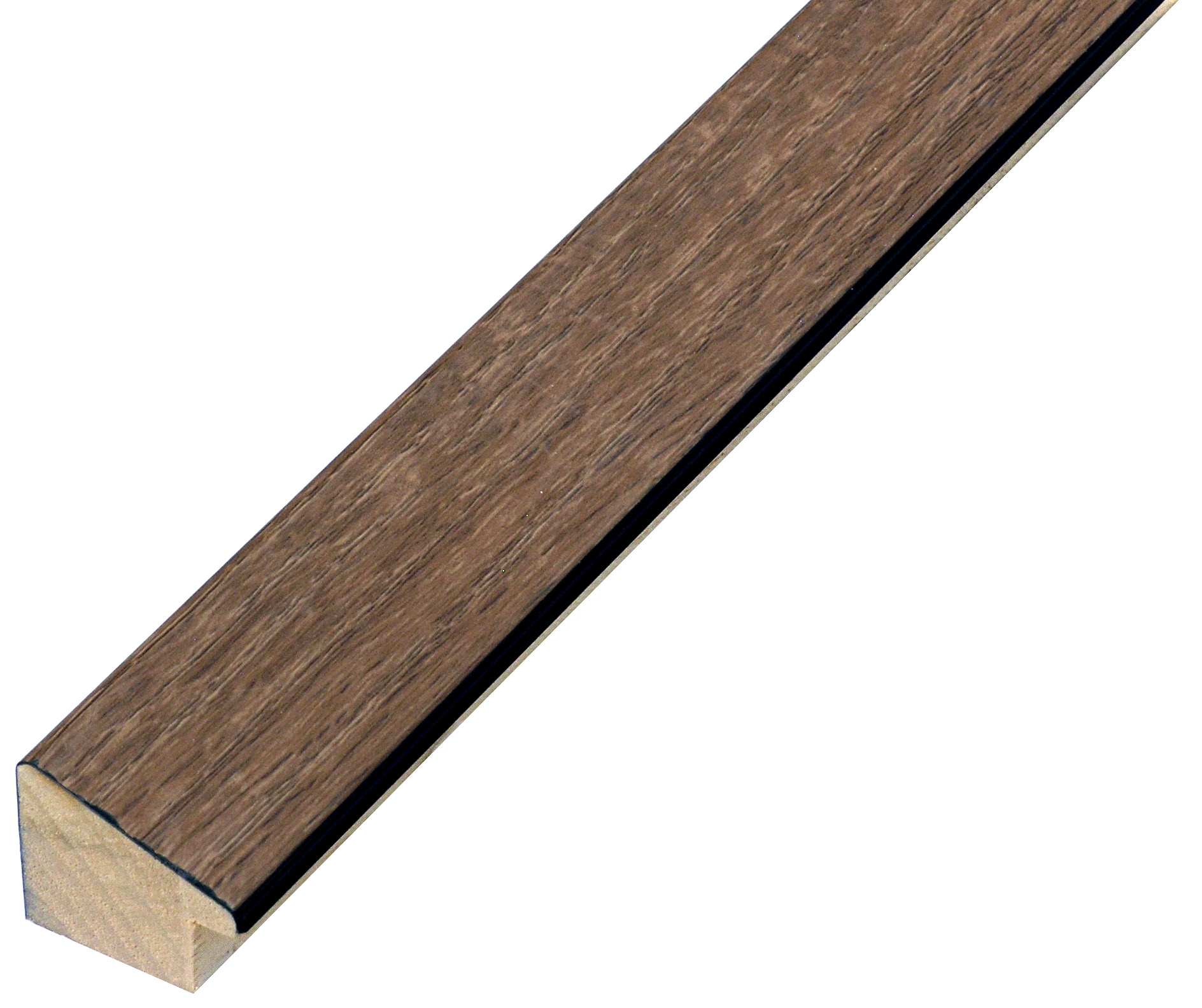 Asta in ayous giuntato altezza mm 23 larg.mm 26 colore noce - 284NOCE