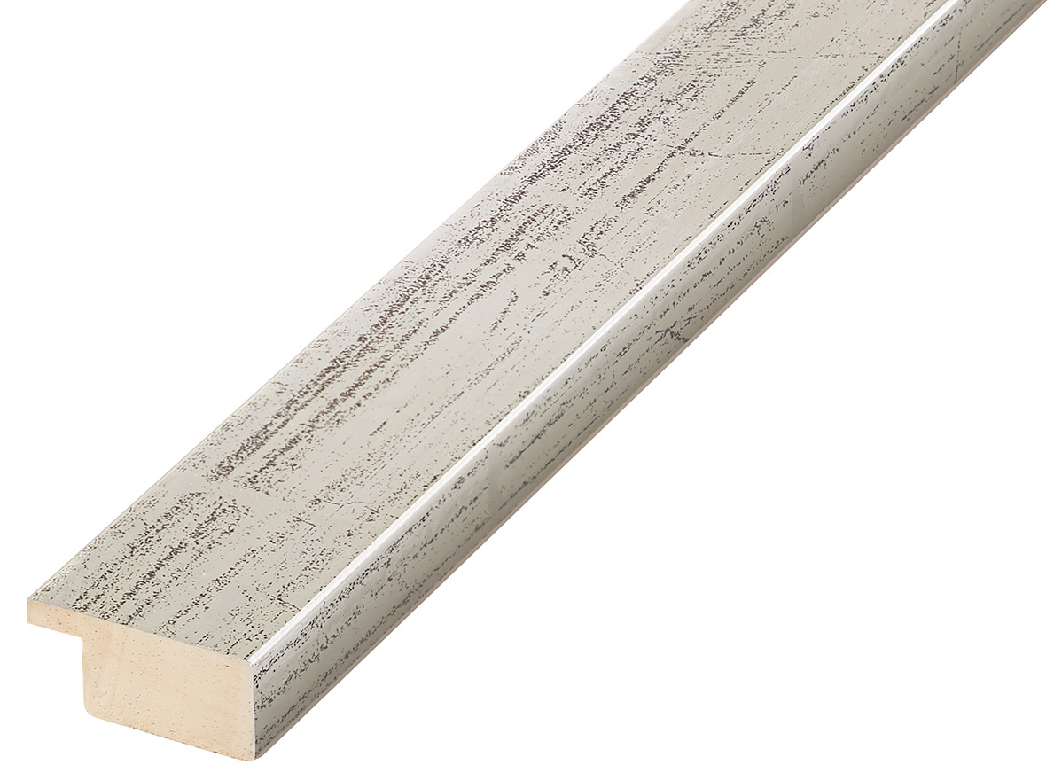 Asta ayous piatta Larg.mm30 Alt.14 - Argento vecchio - 30ARGVEC
