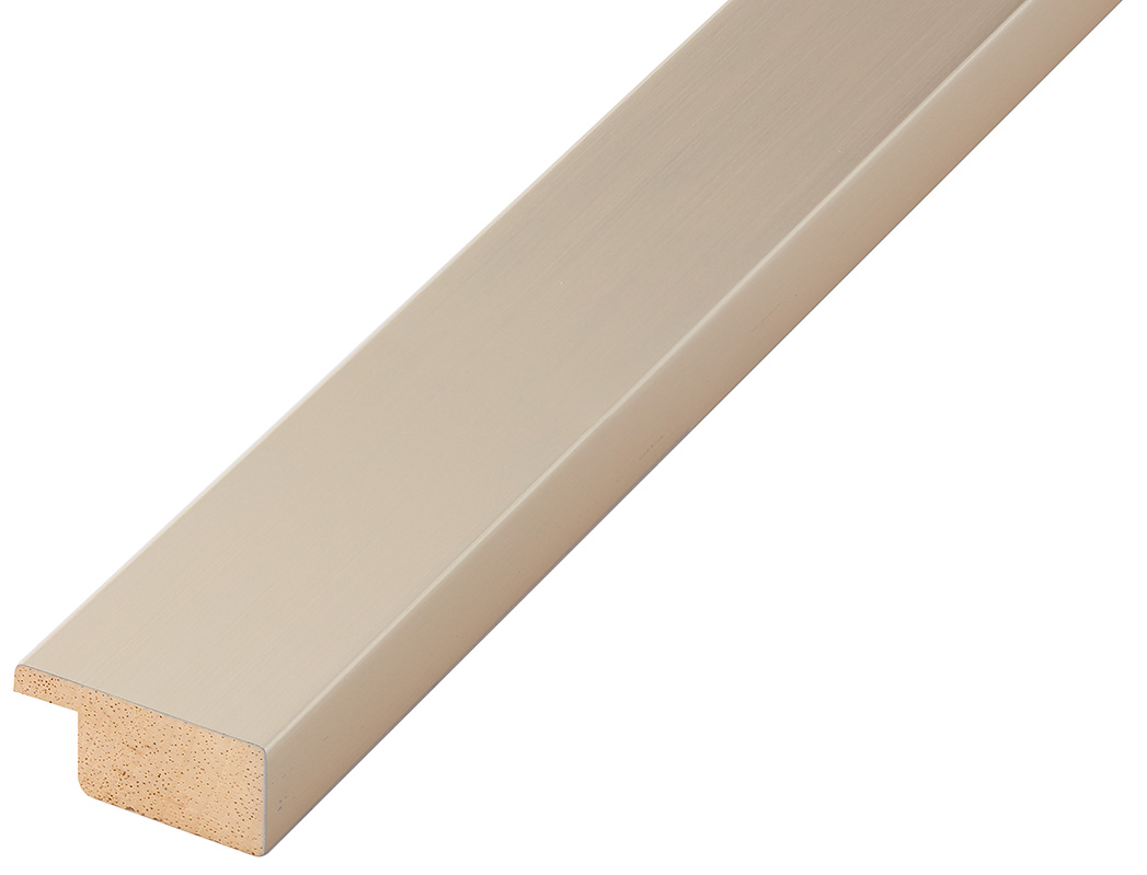 Moulding ayous, width 30mm height 14 - platinum