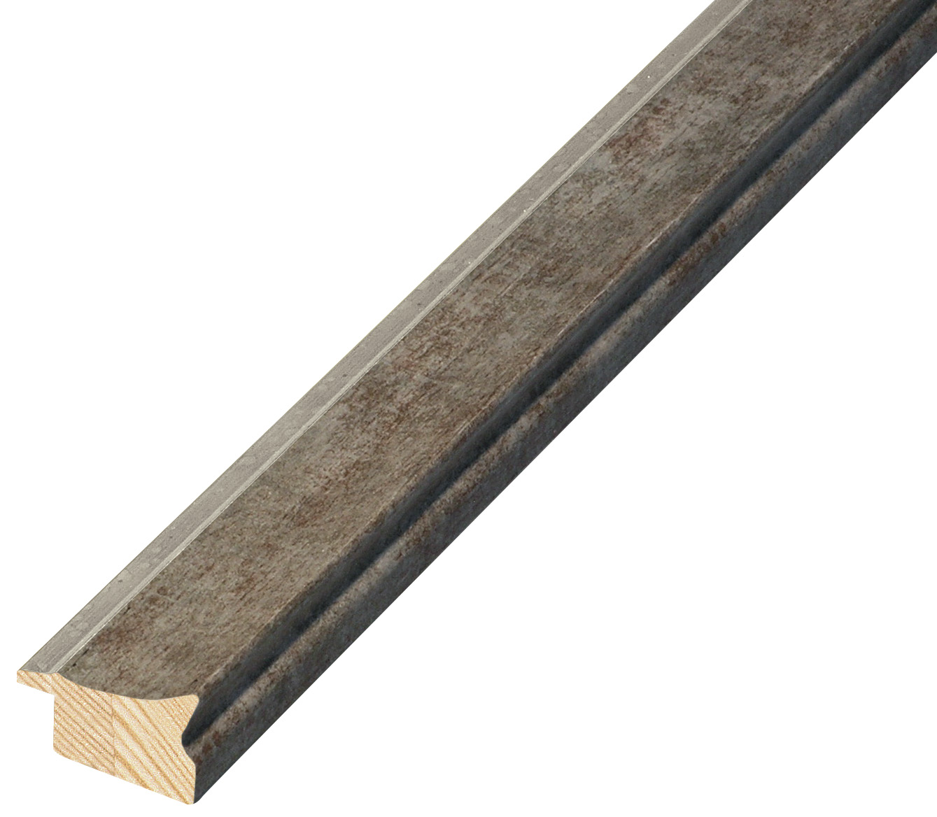 Asta pino giuntato - Larghezza 26mm Altezza 14 - Peltro - 324PELTRO