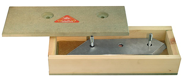 Contenitore Morso in legno per proteggere e spedire le lame