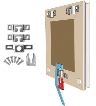 Kit B - Sistema di attacchi di sicurezza SpringLock