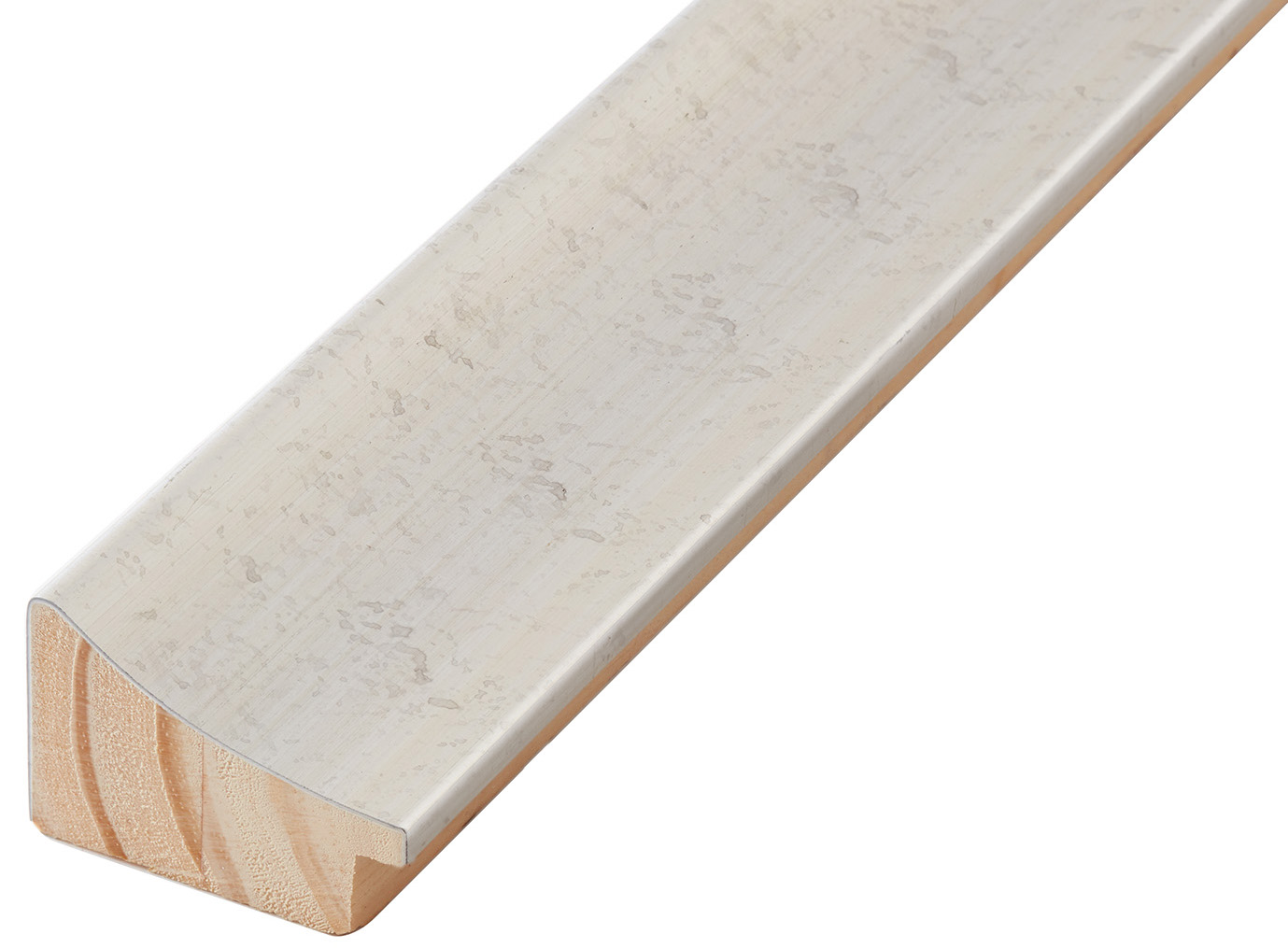Moulding pine, 50mm - finish matt silver