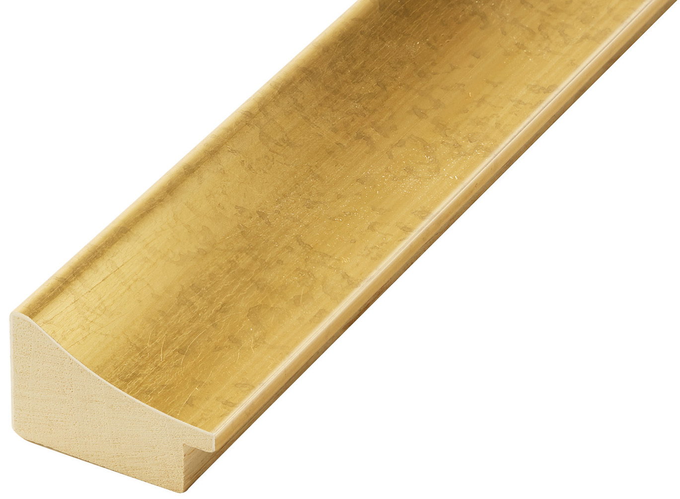 Moulding pine, 30mm - finish matt gold