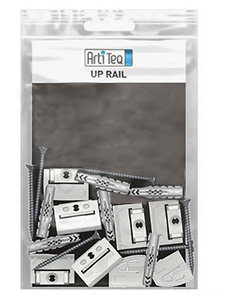 Kit per l'installazione di un binario Up Rail da 2 mt