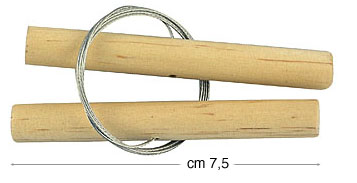 Cavetto in acciaio per il taglio dell'argilla