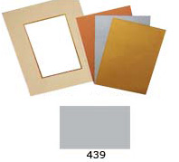 Cartoncino cm 70x100 - gram. 250 per mq - spess. 0.3mm - Argento opaco