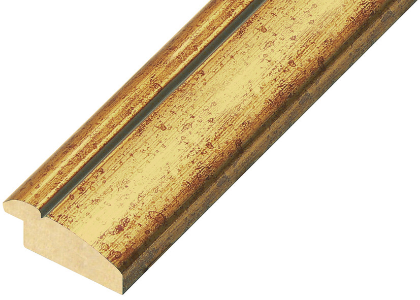 Asta ayous larg. mm 40 - finitura oro anticato - 453ORO