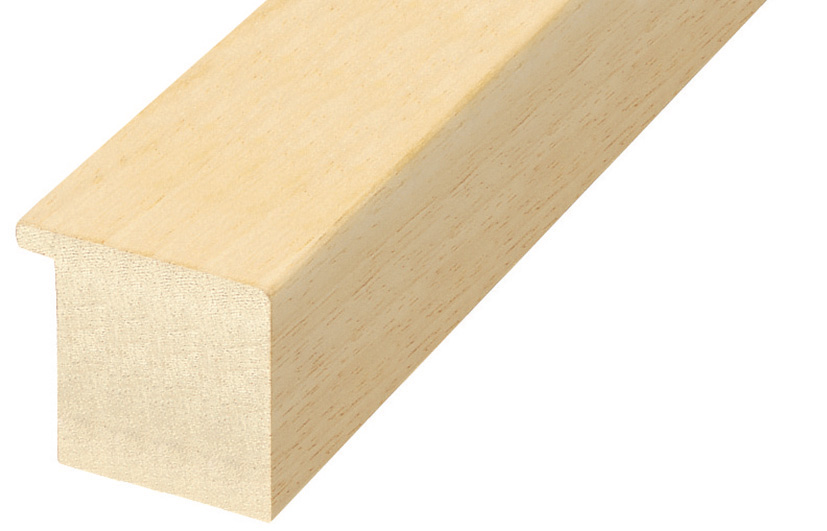 Moulding ayous, width 50mm height 45mm - bare timber