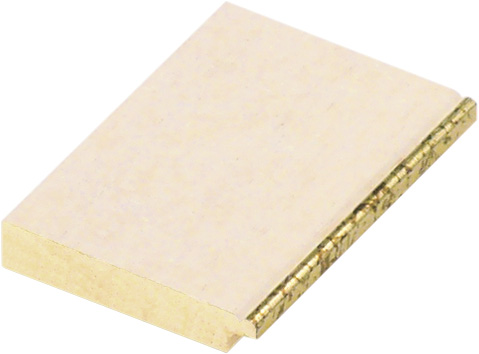 Liner ayous 52mm - flat, fabric effect, gold edge
