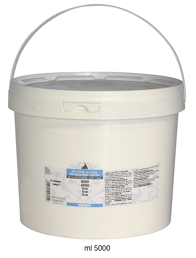 Fondo gesso per colori acrilici - ml 5.000