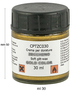 Crema a dorare - Flacone da 30 ml - Oro zecchino
