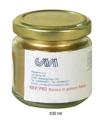 Bronzi in polvere - Vasetto da 100 ml - Oro pallido