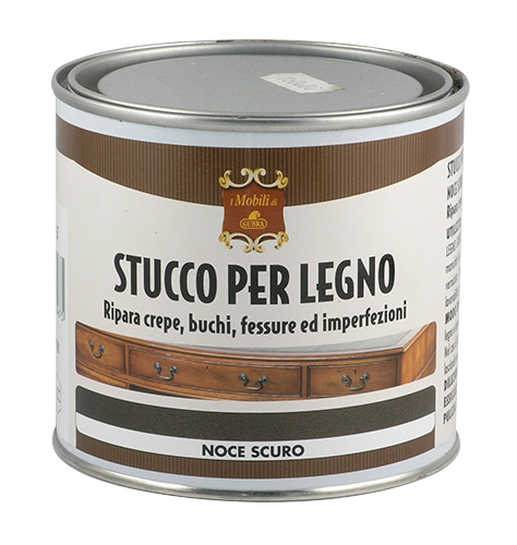 Stucco per legno gr.500 - Noce scuro