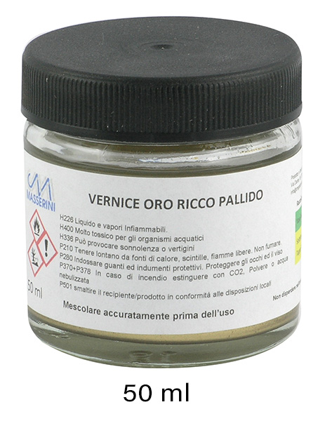 Bronzo liquido - Vaso da 50 ml - Oro ricco pallido