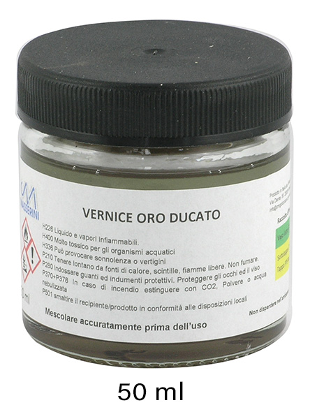 Bronzo liquido - Vaso da 50 ml - Oro ducato