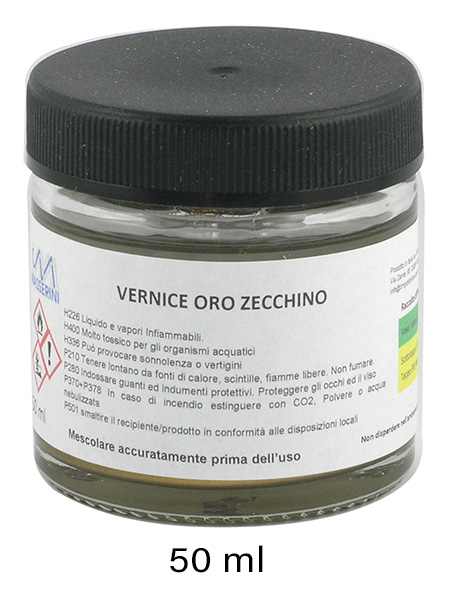 Bronzo liquido - Vaso da 50 ml - Oro zecchino