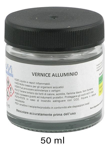 Bronzo liquido - Vaso da 50 ml - Alluminio