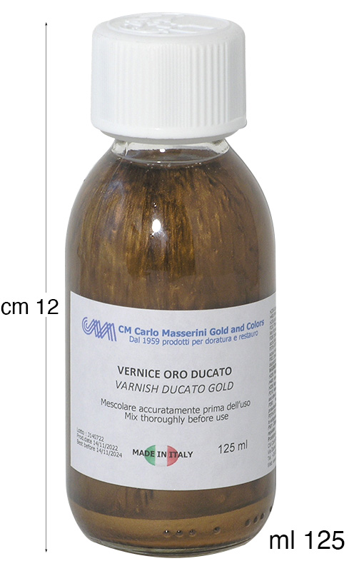Bronzo liquido - Bottiglia da 125 ml - Oro ducato