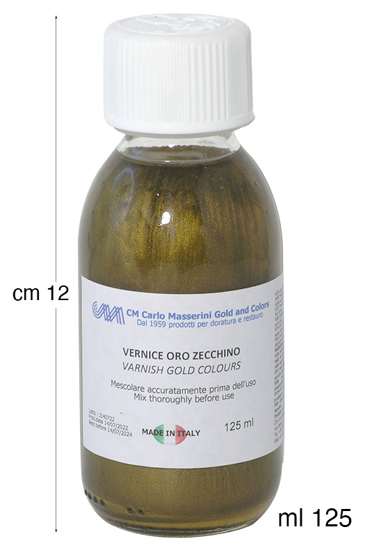 Bronzo liquido - Bottiglia da 125 ml - Oro zecchino