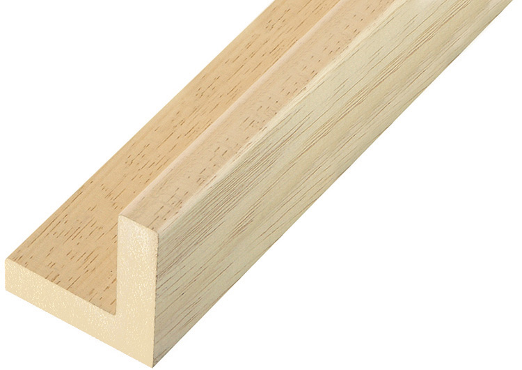 Moulding ayous Width 40mm Height 36 L-shaped