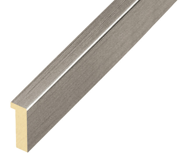 Moulding ayous, width 10mm, height 25mm - pewter