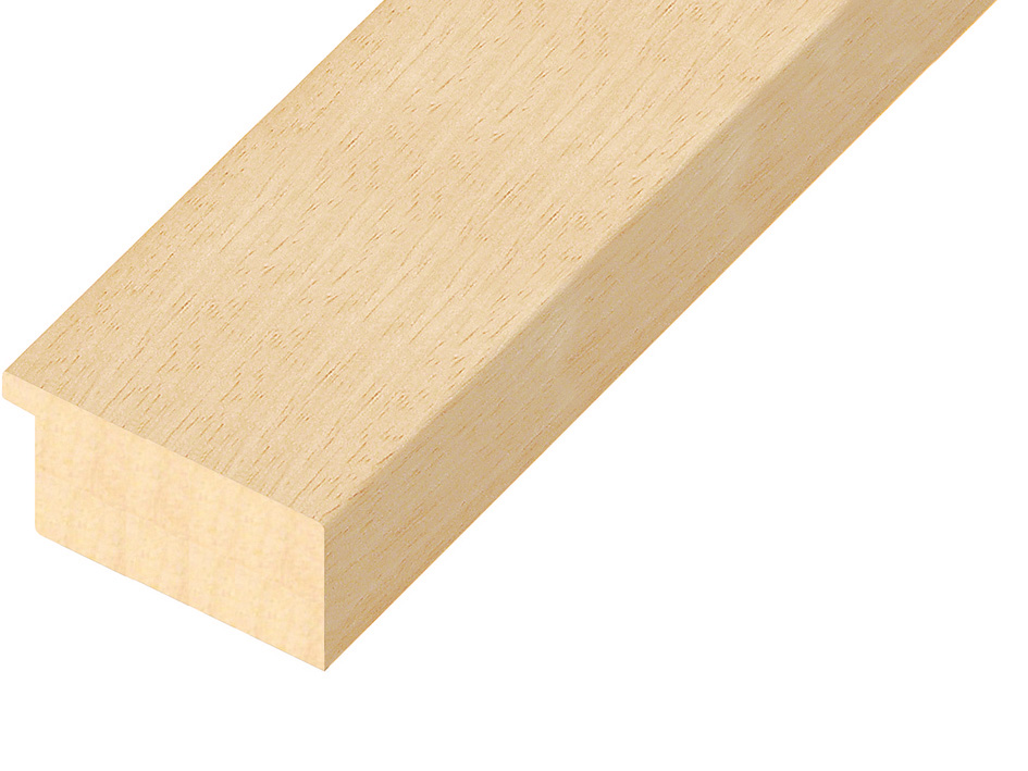 Moulding ayous, width 60mm, height 32mm, bare timber